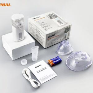 GENIAL Mesh Nebulizer – Portable Ultrasonic Nebulizer for Adults & Kids